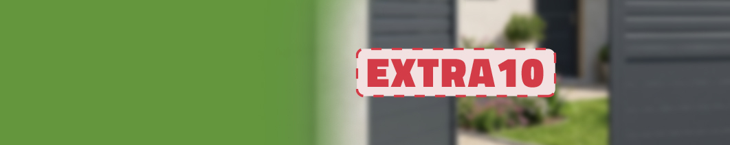 -10% extra on fences and screening